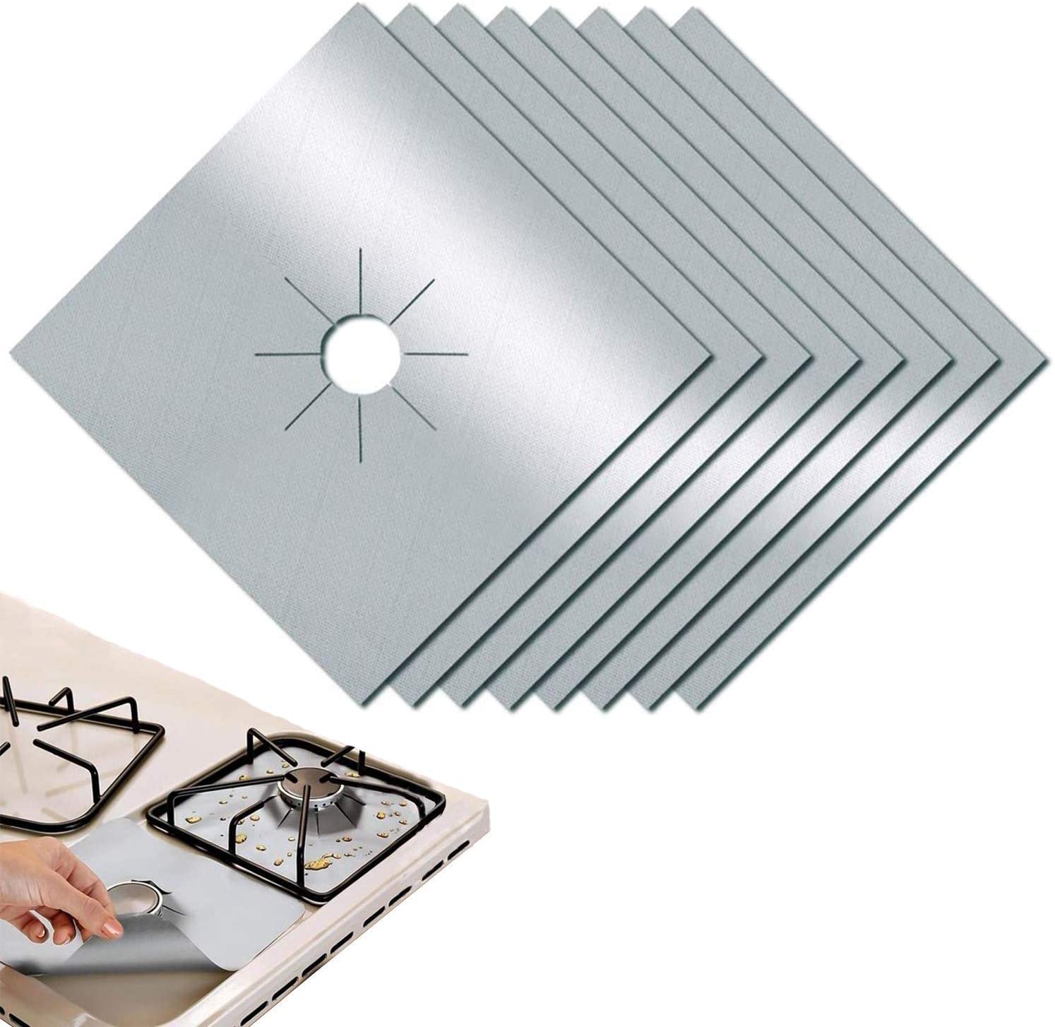 Reversible Gas Hob Protector Non Stick Reusable Stove Liner Cooker Cover Range eBay