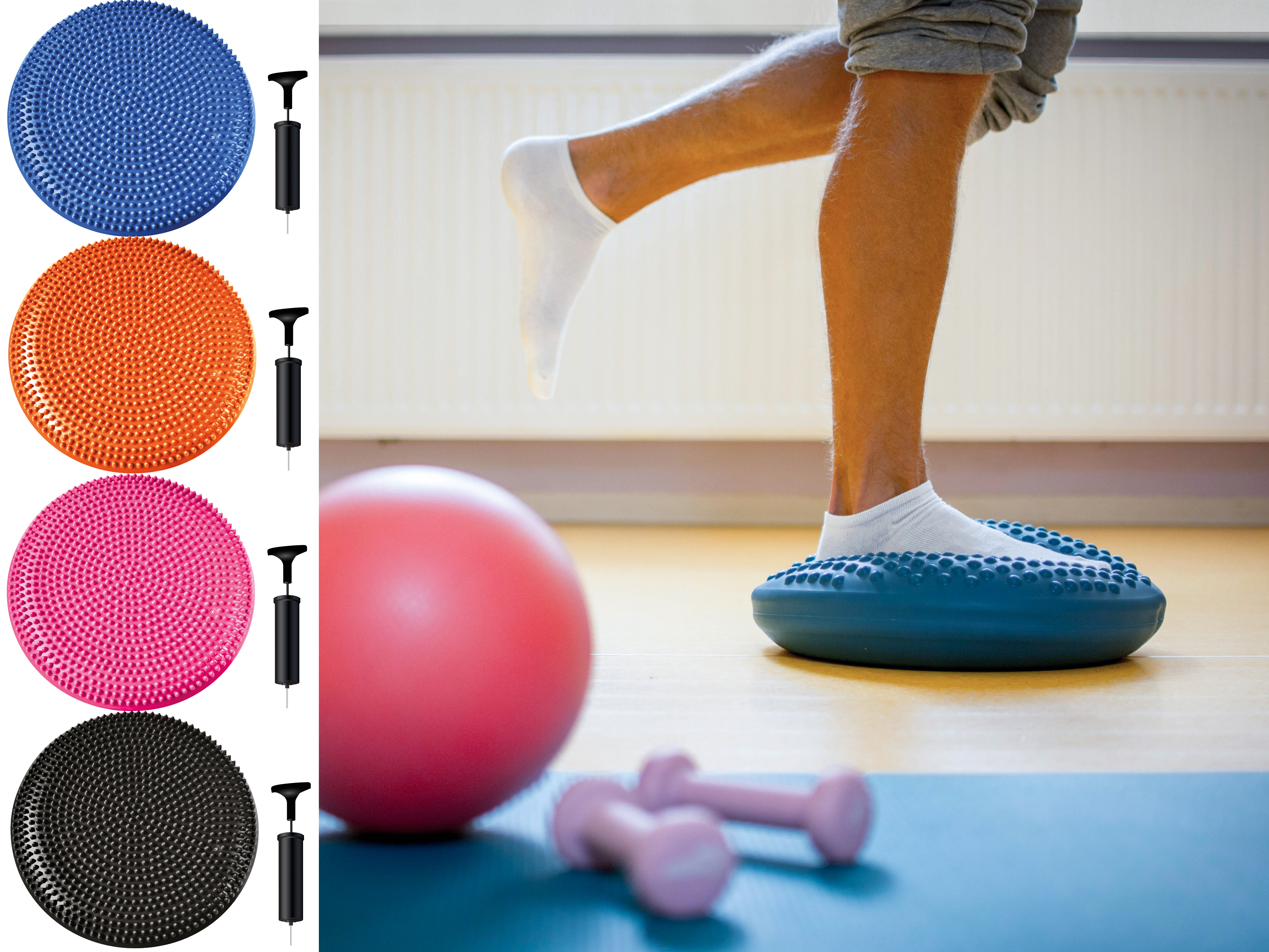 Wobble Disc Balance Board for Core Work Out and Balancing Training with