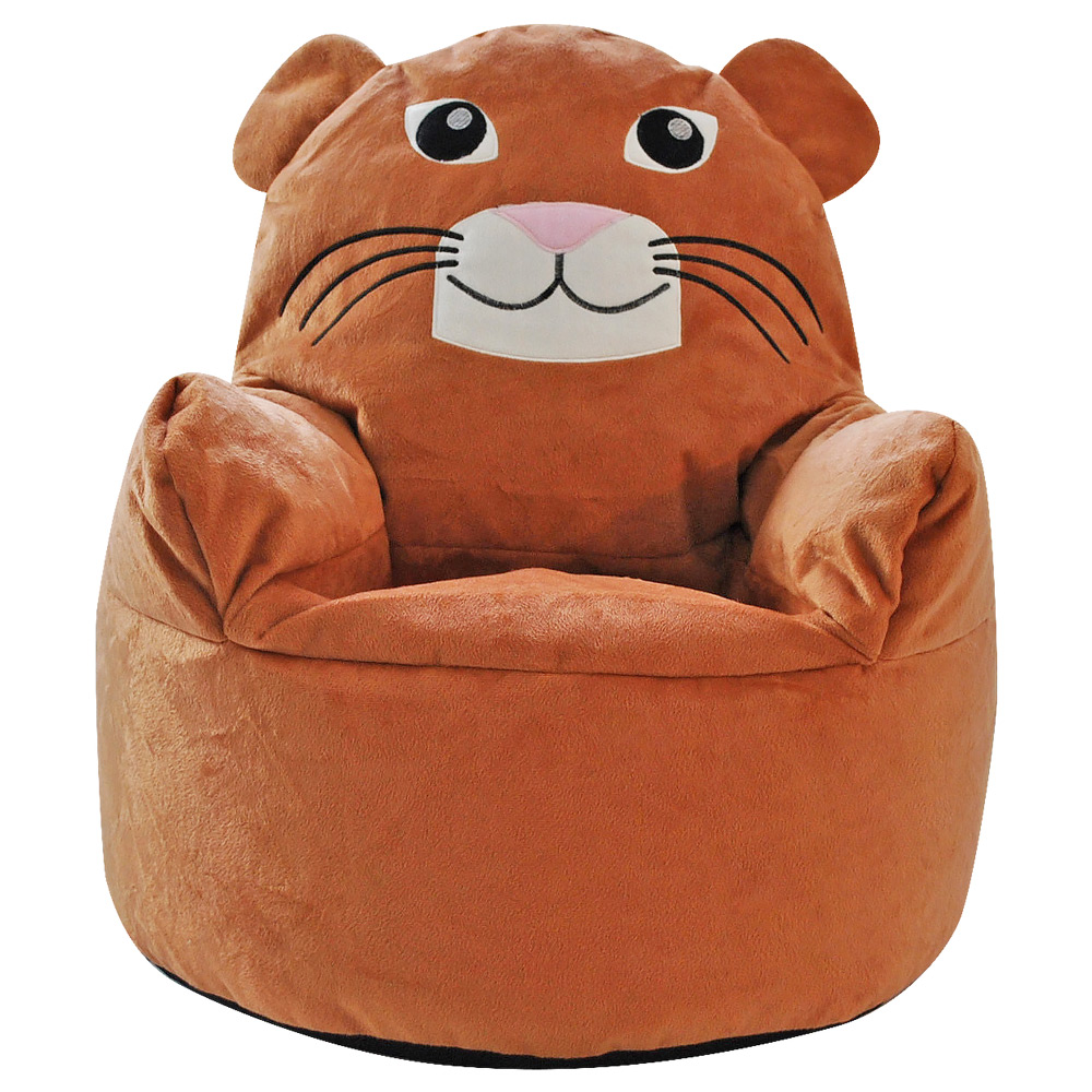 Kids Animal Design Armchair Beanbag Indoor Bedroom Pillow Cushion Chair