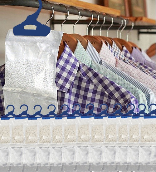 Hanging Portable Wardrobe Dehumidifier Stop Damp Moisture Mould Mildew