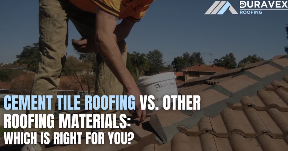Cement Tile Roofing Vs. Other Roofing Materials Which Is Right For You?