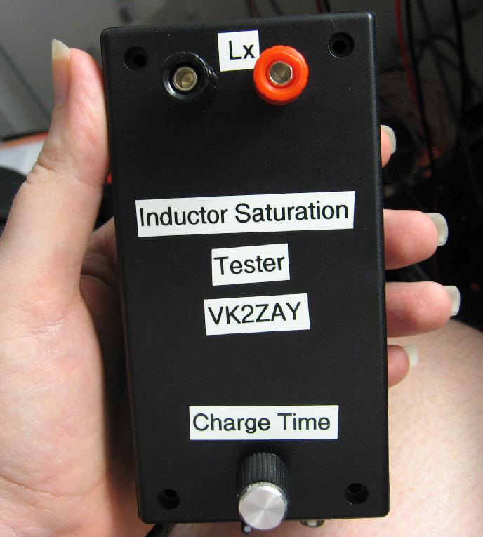 Alan Yates' Laboratory Inductor Saturation Tester