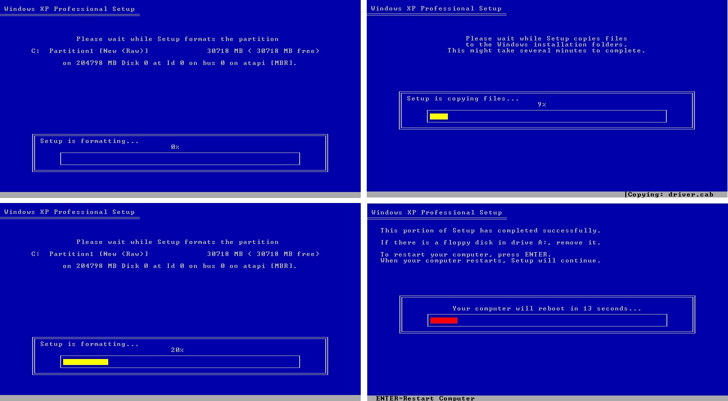 Clean Install of Windows XP Adrian Costea's blog