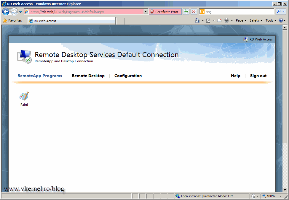 Remote Desktop Web Access Windows Server 2021 UnBrick.ID