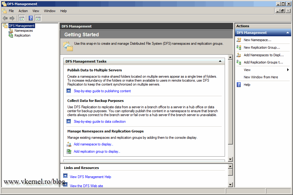 Installing Distributed File System (DFS) on Windows Server 2008 R2 Adrian Costea's blog