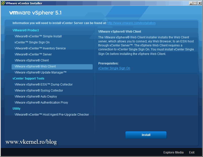 Installing the VMware vSphere 5.1 Web Client Adrian Costea's blog