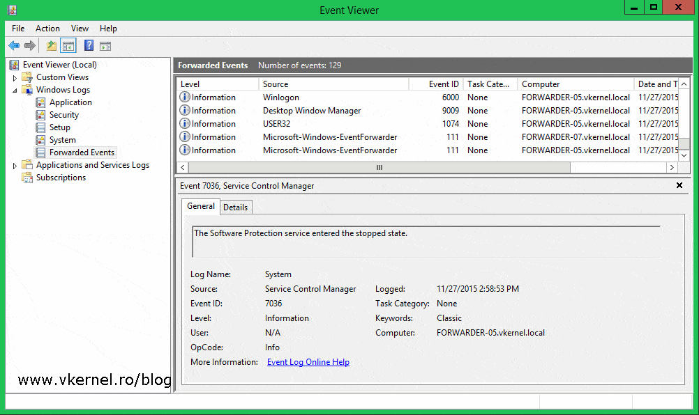 How to configure Windows Event Log Forwarding