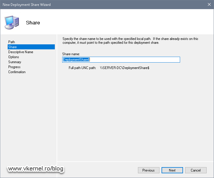 Installing and Configuring MDT with Windows 10 ADK