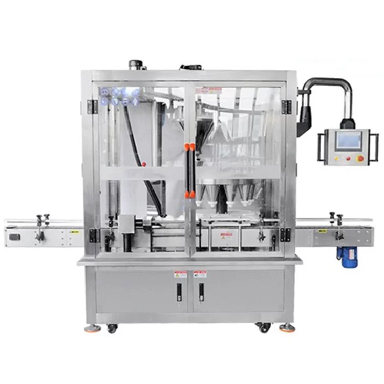 Automatic Rotary Powder Bottle Filling Machine VKPAK