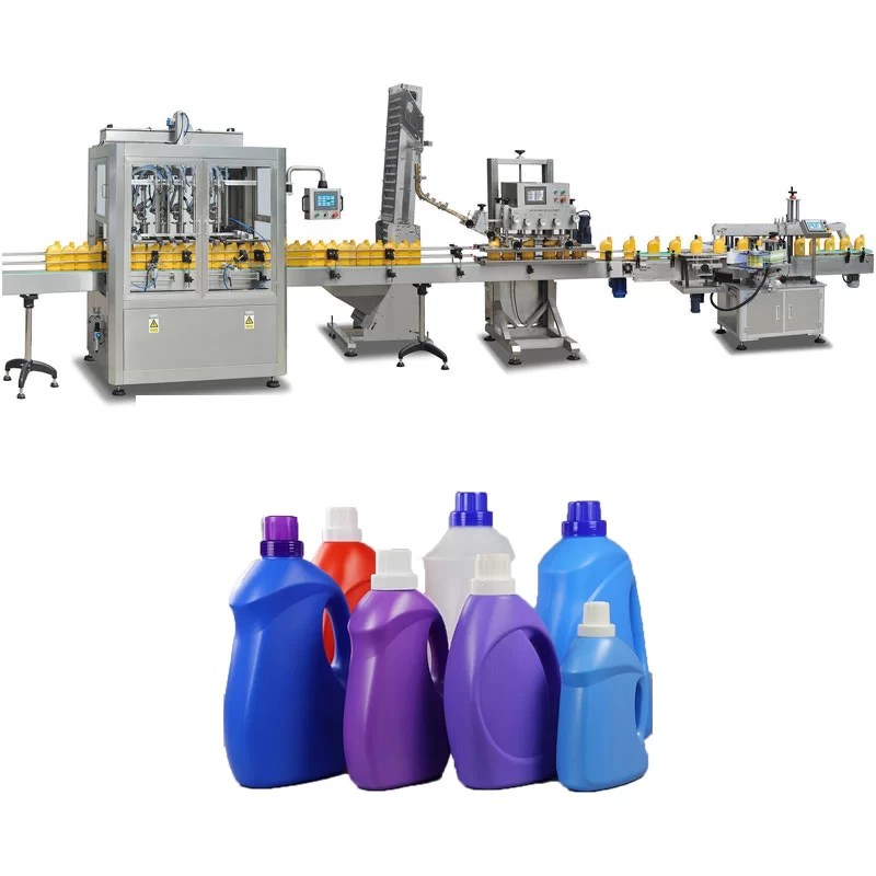 Liquid Detergent Filling Machine, Liquid Detergent Bottling Machine VKPAK