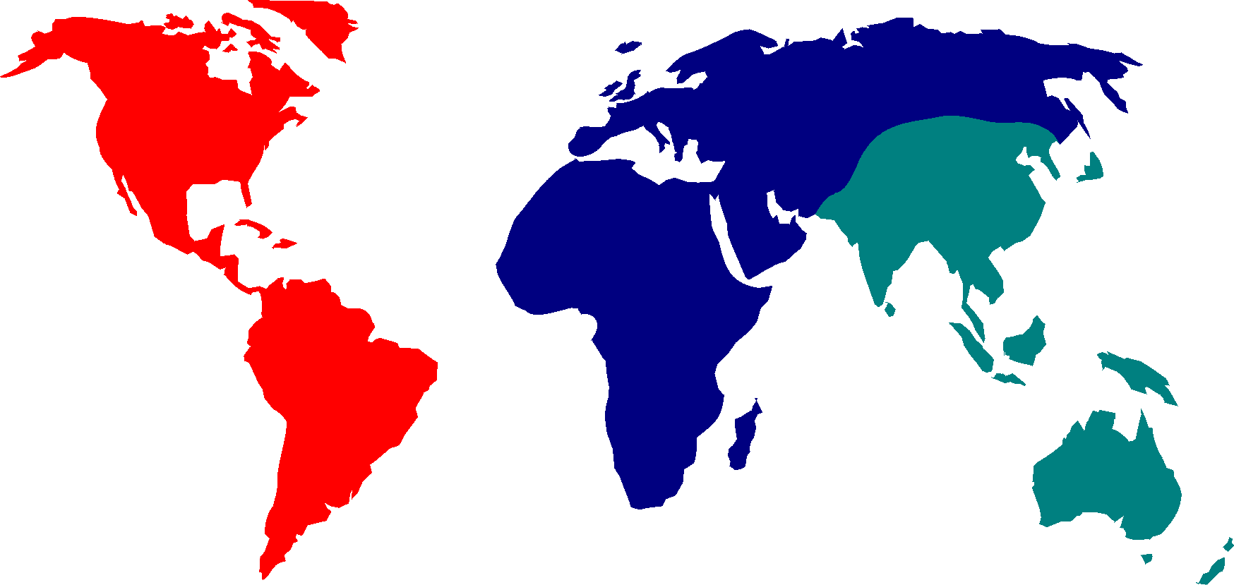 A Map Of The World 1999 3Mediasity VLDB'99 Programme Committee Regions