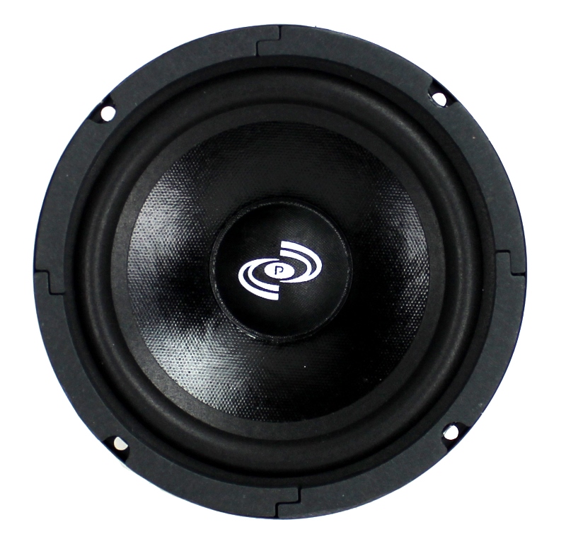 Pyle PDMR6 6.5" 300W Car Mid Bass MidRange Woofer Audio Speaker, Black