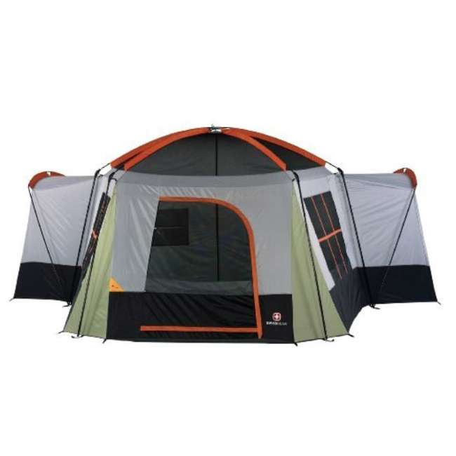 Swiss Gear Montreaux 10 Person Tent 3 Room Family Cabin