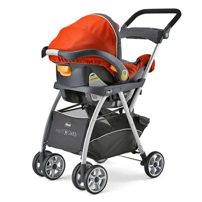 Chicco KeyFit 30 Infant Stroller Caddy, Car Seat, and Base