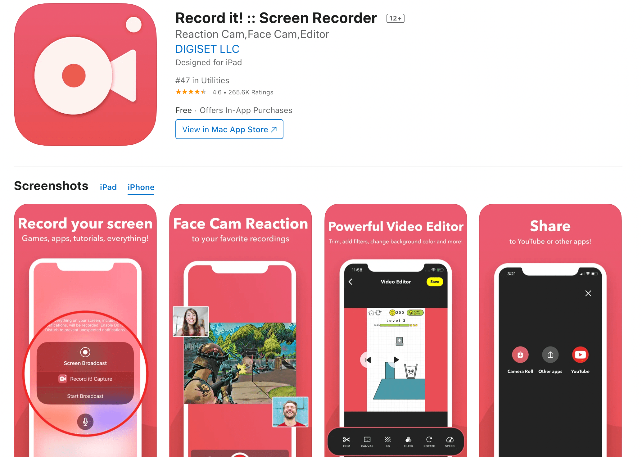 10 Best iOS Screen Recorders to Record Gameplay on iPhone & iPad