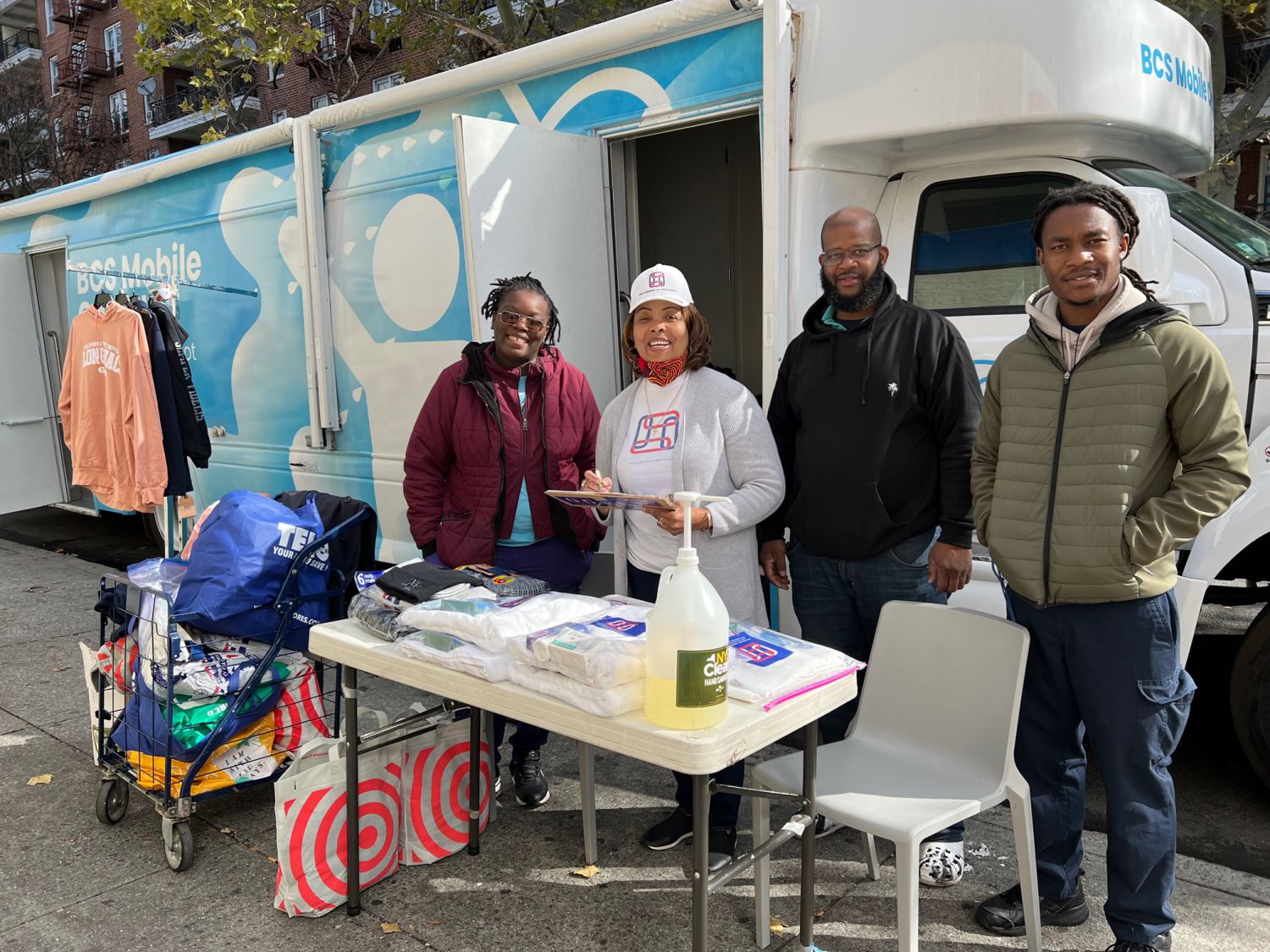 Flatbush Shower Bus Provides Access, Dignity and Help for the Homeless