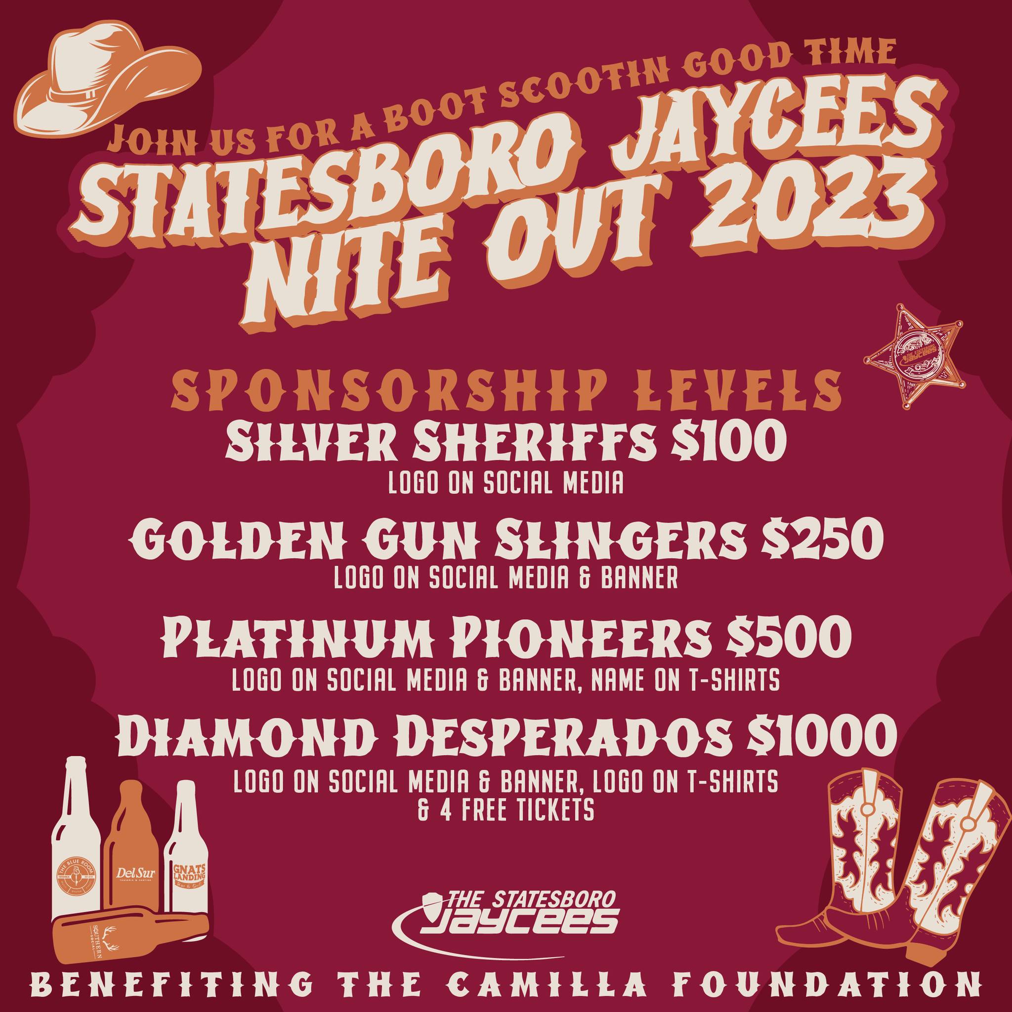 Statesboro Jaycees Nite Out 2023 is August 5th Grice Connect