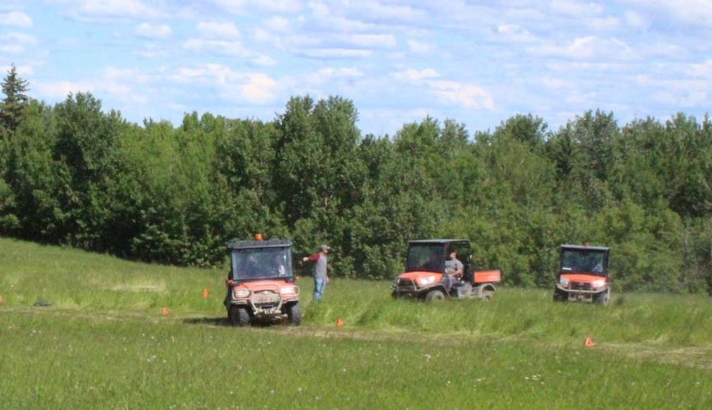 Alberta Parks staff undergo Utility Task Vehicle training in Lac La