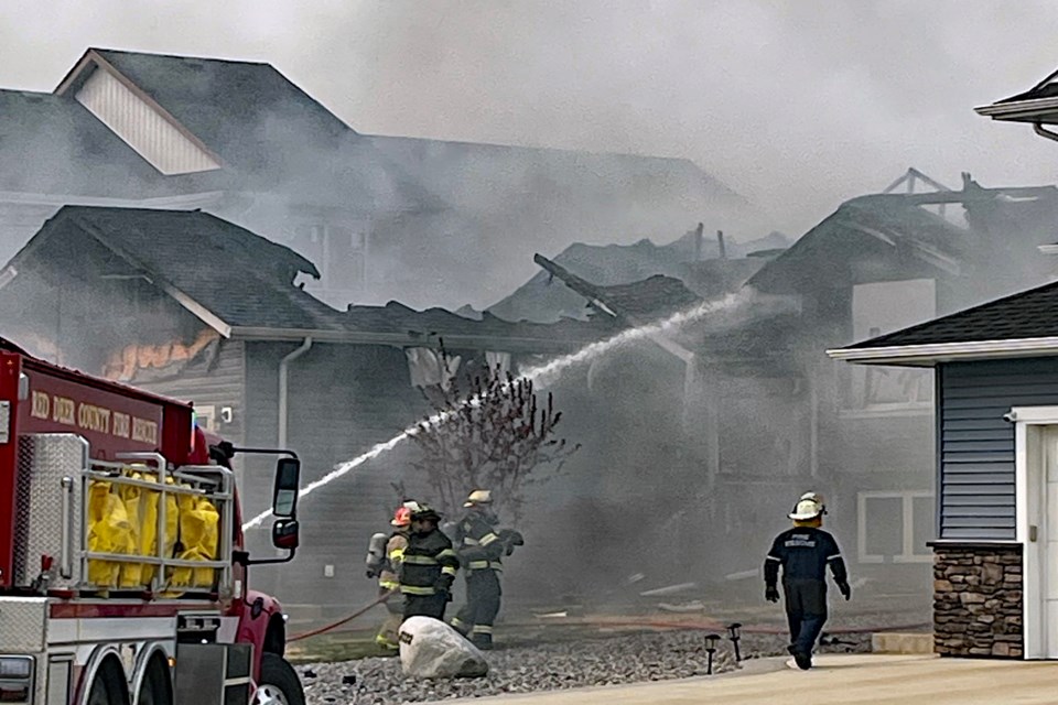 Innisfail house fire leaves seven homeless The Albertan News