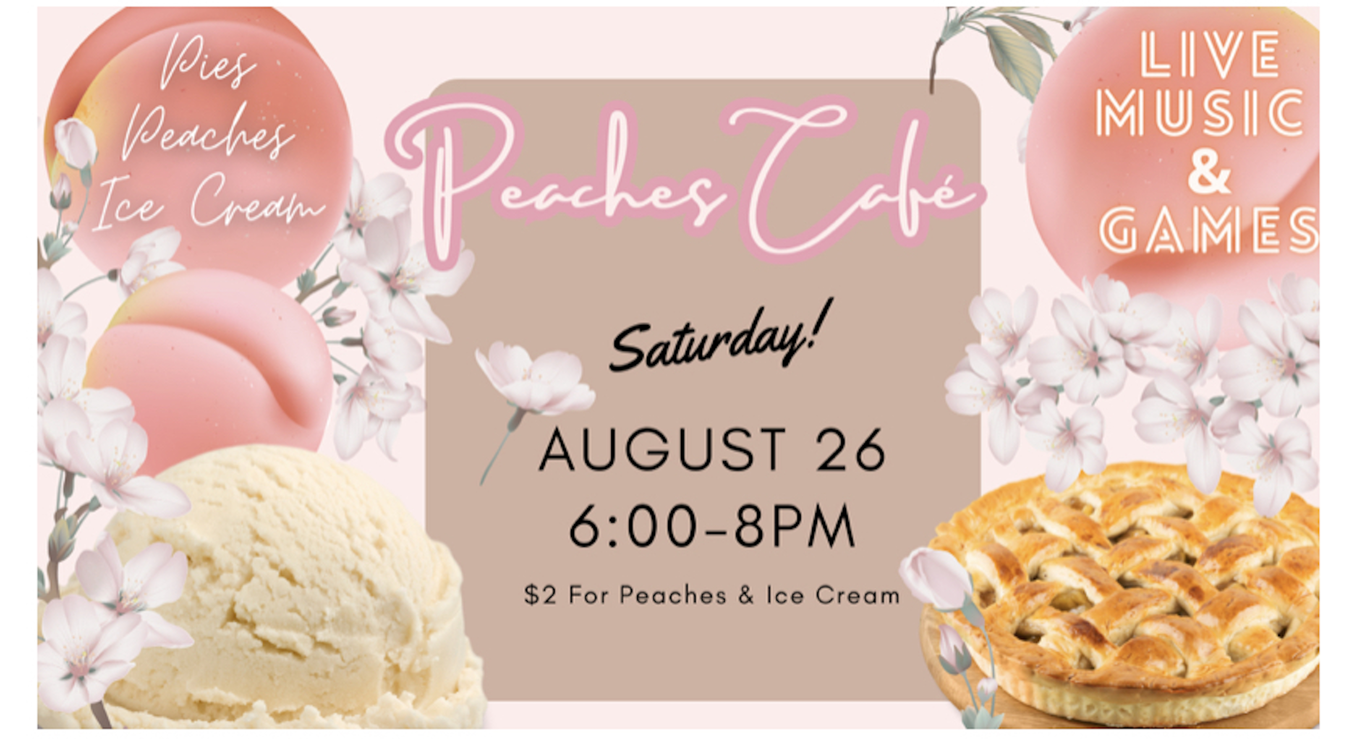 Peaches Cafe returning to Cornerstone Community Church Niagaraonthe