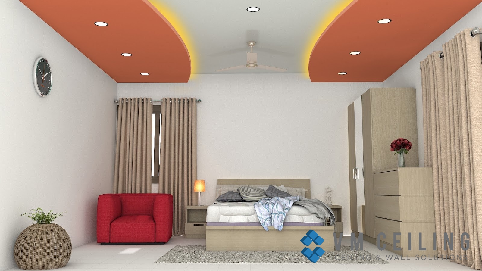 False Ceiling Design For Bedroom Cost