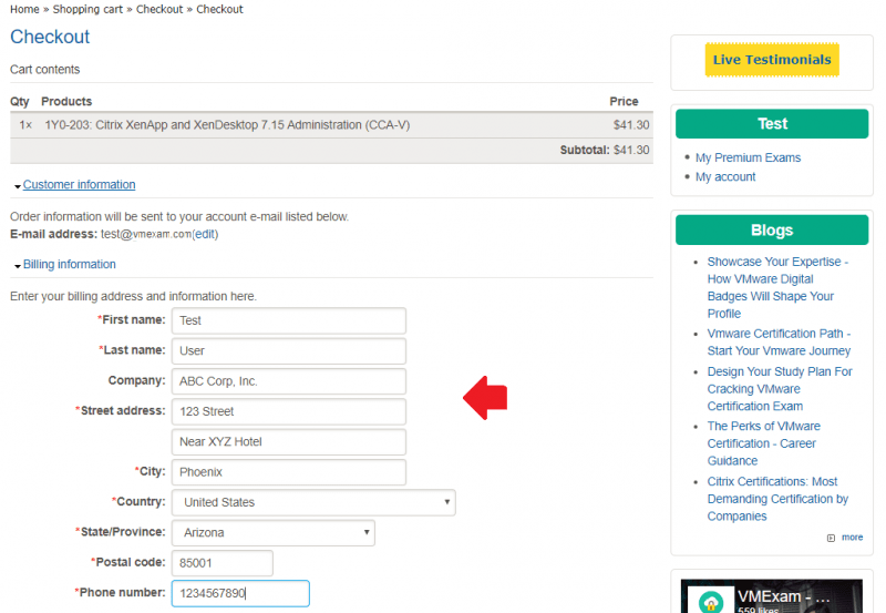 Frequently Asked Questions (FAQs) VMExam