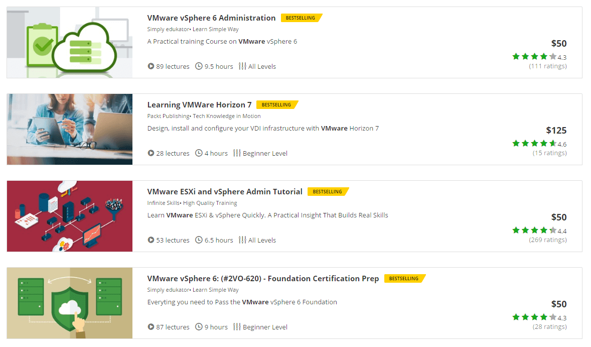 Best VMware Online Video Training vSphere Virtualization