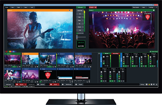 Live Video Streaming Software vMix