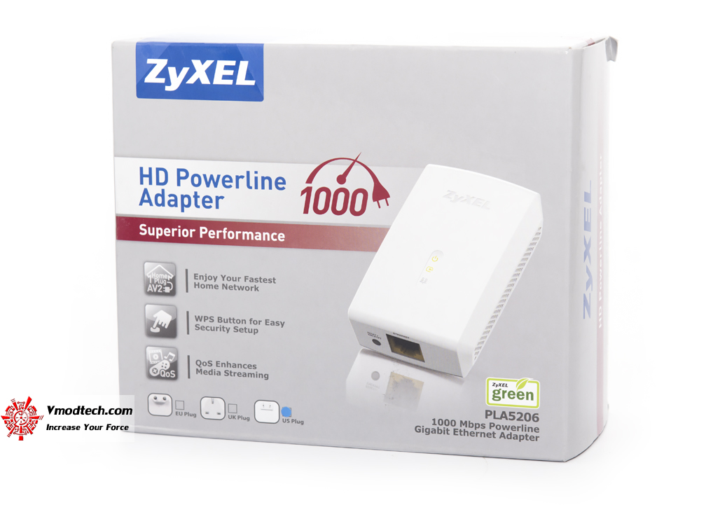 ZyXEL HD Powerline Adapter PLA5206 Review ,1000 Mbps Powerline Gigabit
