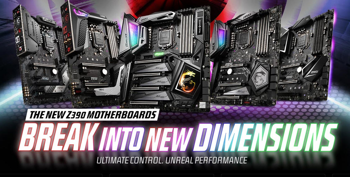 MSI ปล่อยไบออสรองรับซีพียูอินเทลรุ่นใหม่ Core i99900KF
