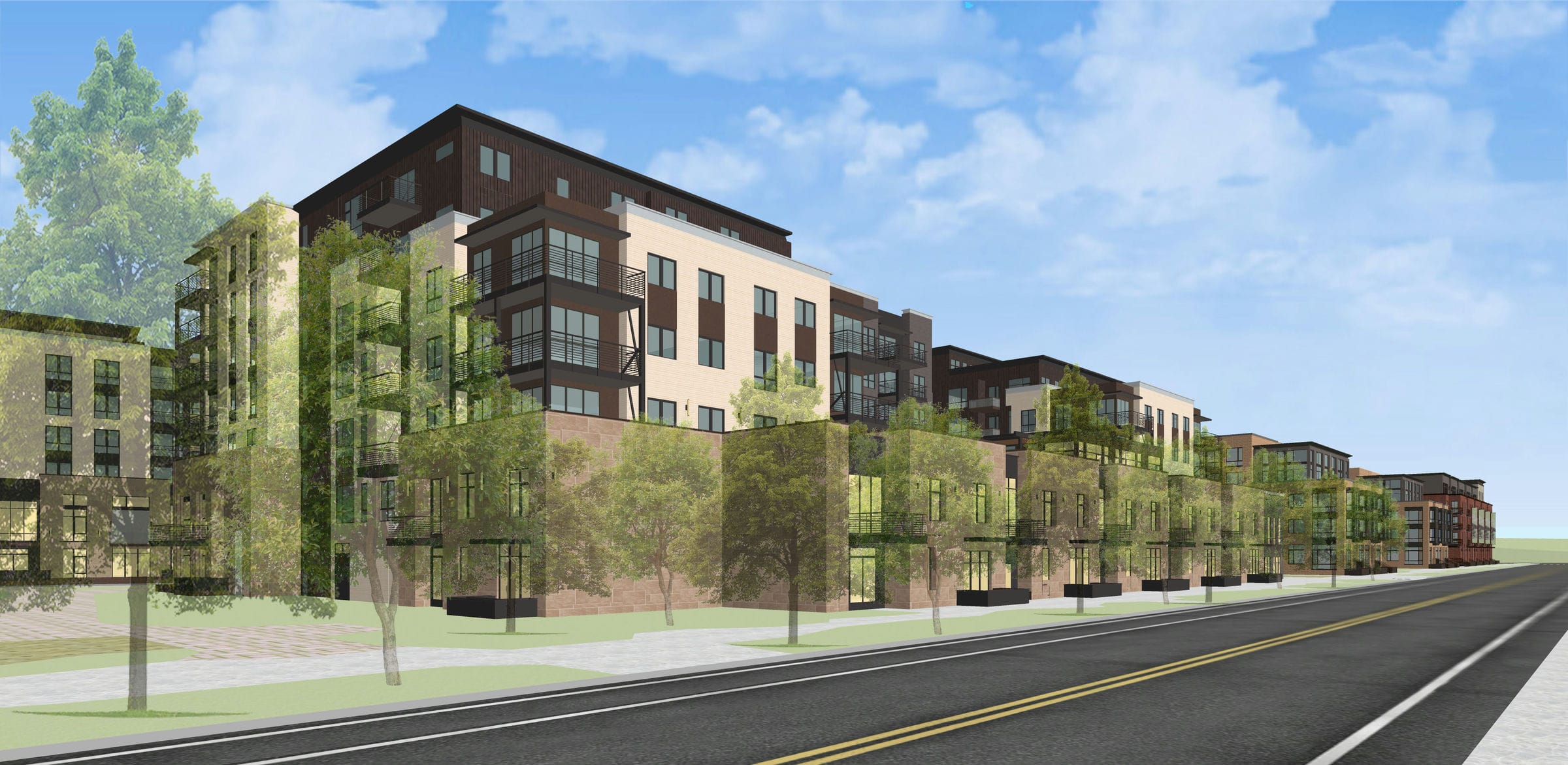 Aster Avenue Condominiums Under Construction Van Meter Williams