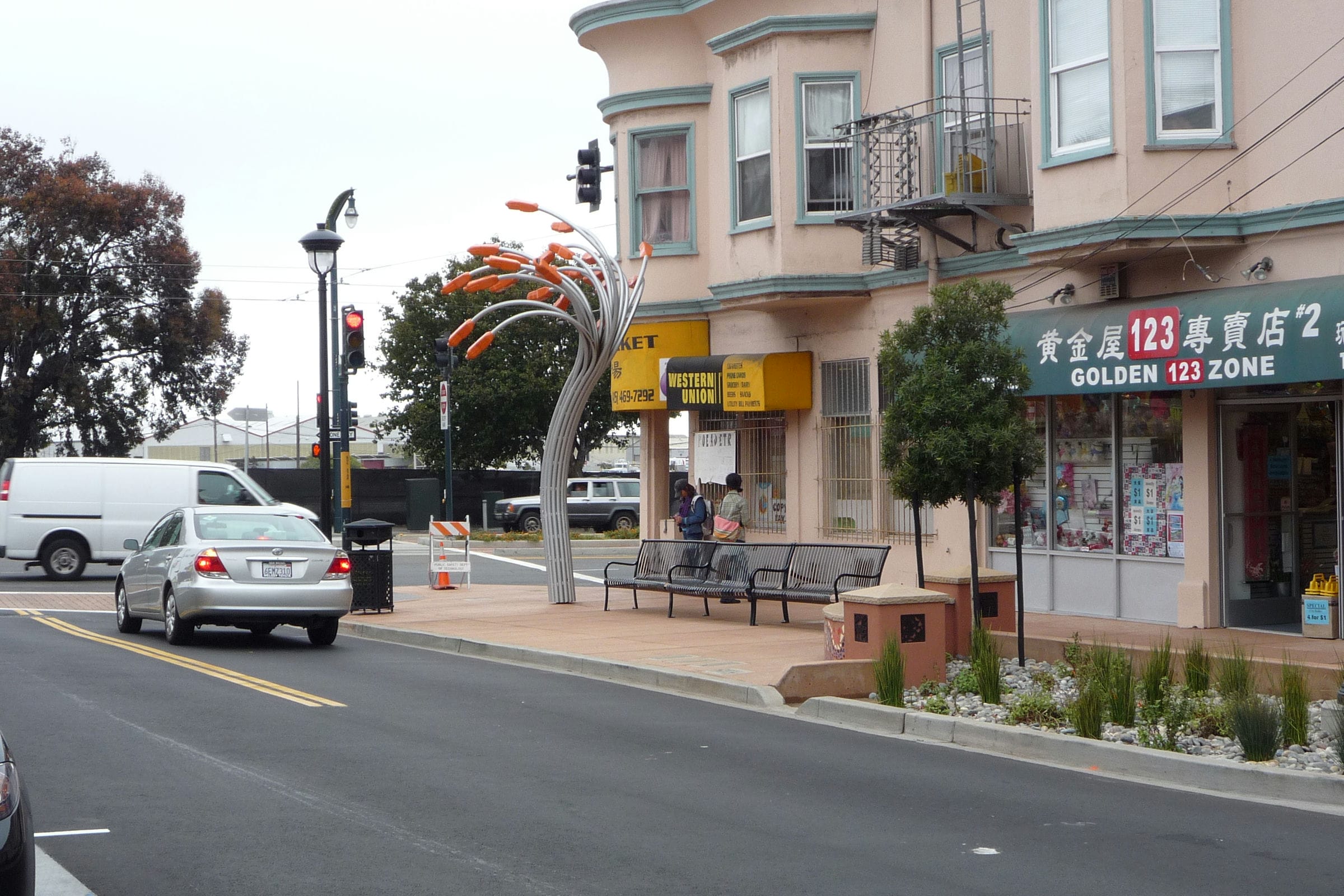 Leland Avenue Streetscape Design Van Meter Williams Pollack LLP