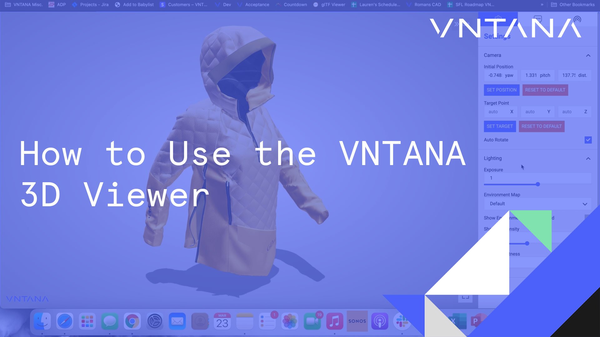 Tutorial Using the 3D Viewer VNTANA
