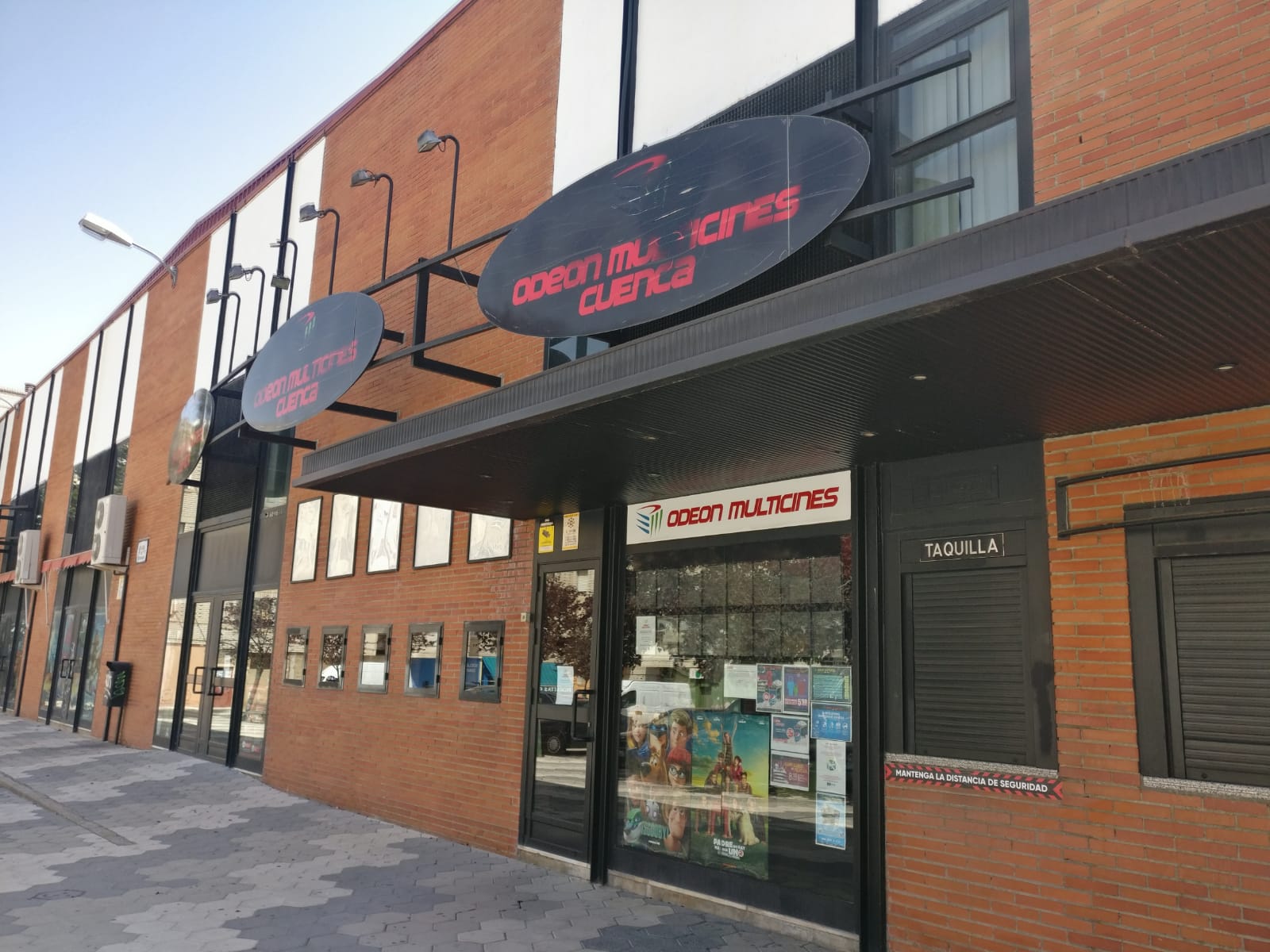 Cierran temporalmente los Multicines Odeon Cuenca de la plaza del
