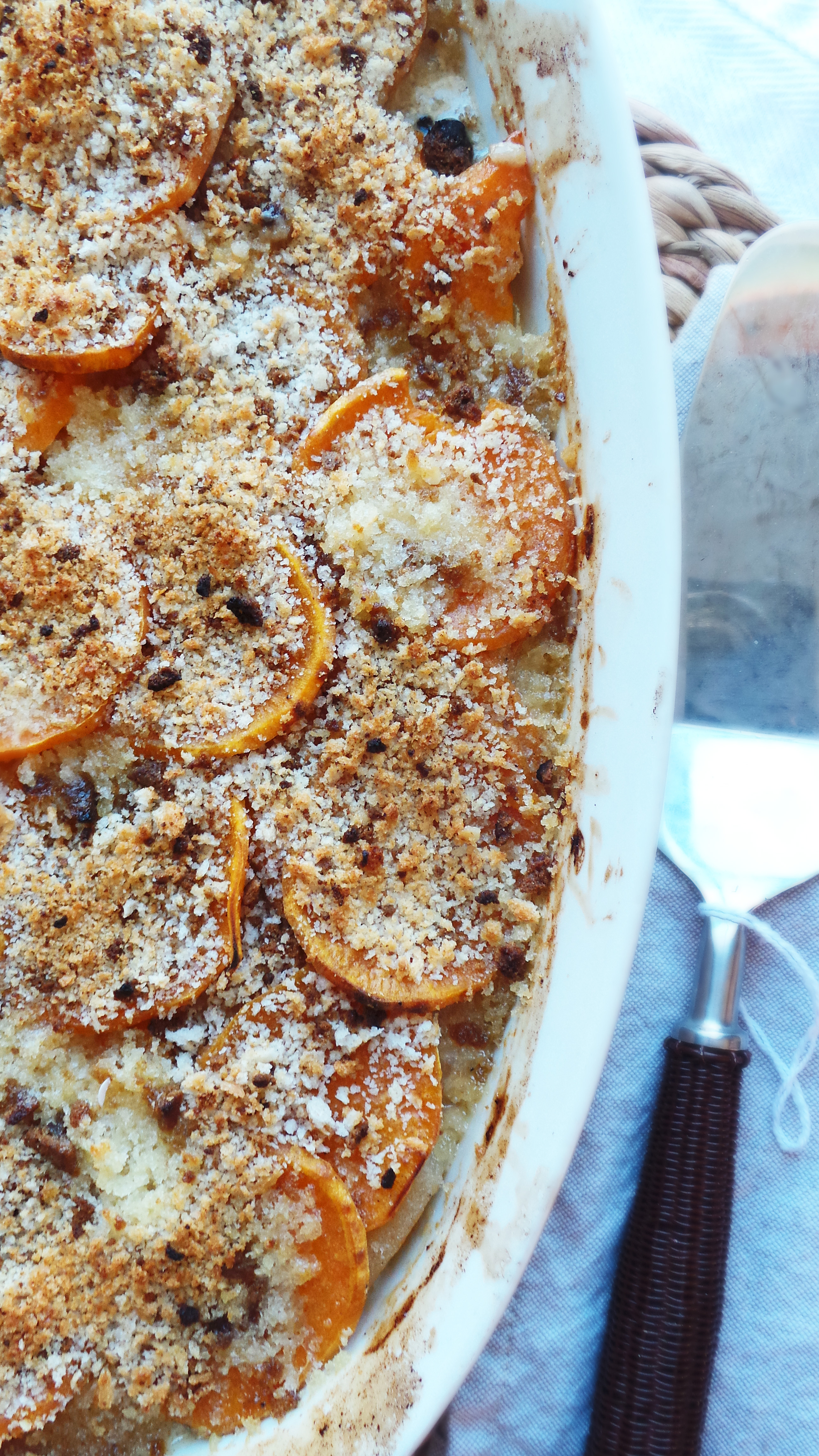 Sweet Potato & Apple Au Gratin