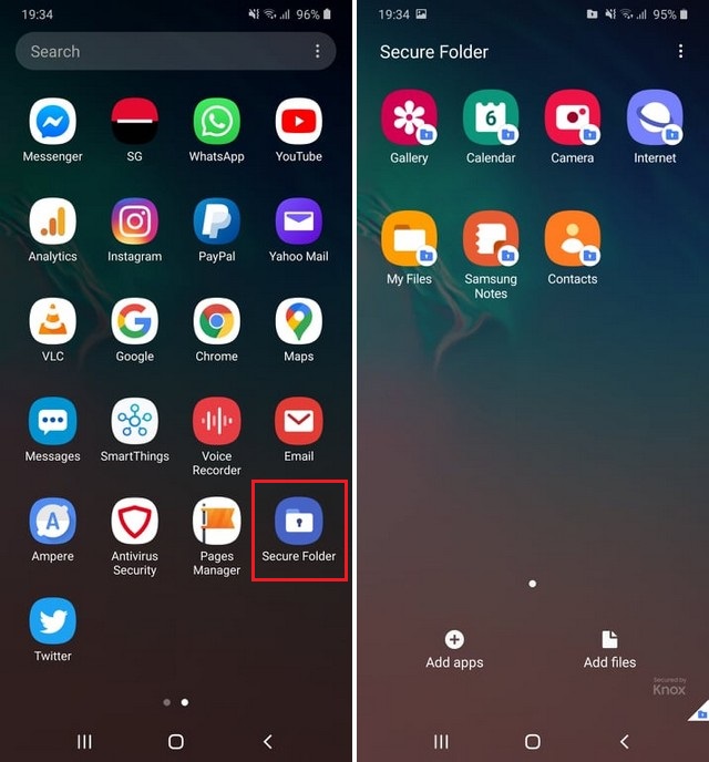 How to use Secure Folder on the Samsung Galaxy S10 VodyTech