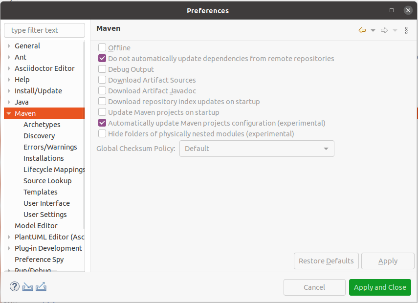 How To Change Maven Path In Eclipse