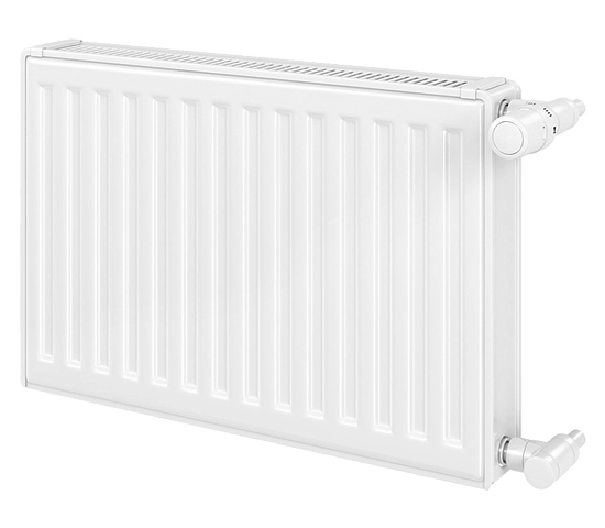 Replacement with panel radiators by VOGEL&NOOT