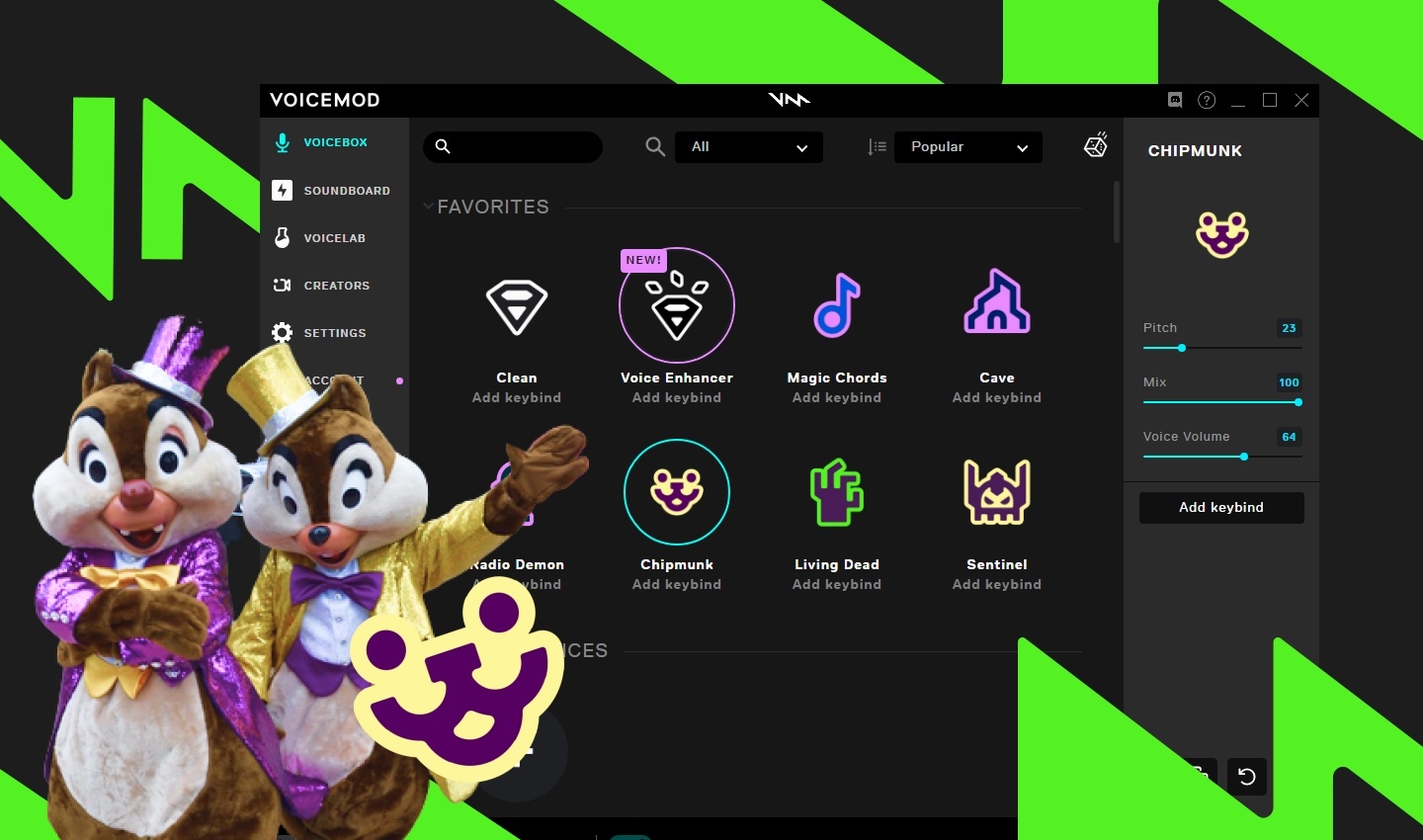 Chipmunk Voice Changer How to Sound Like Chip and Dale