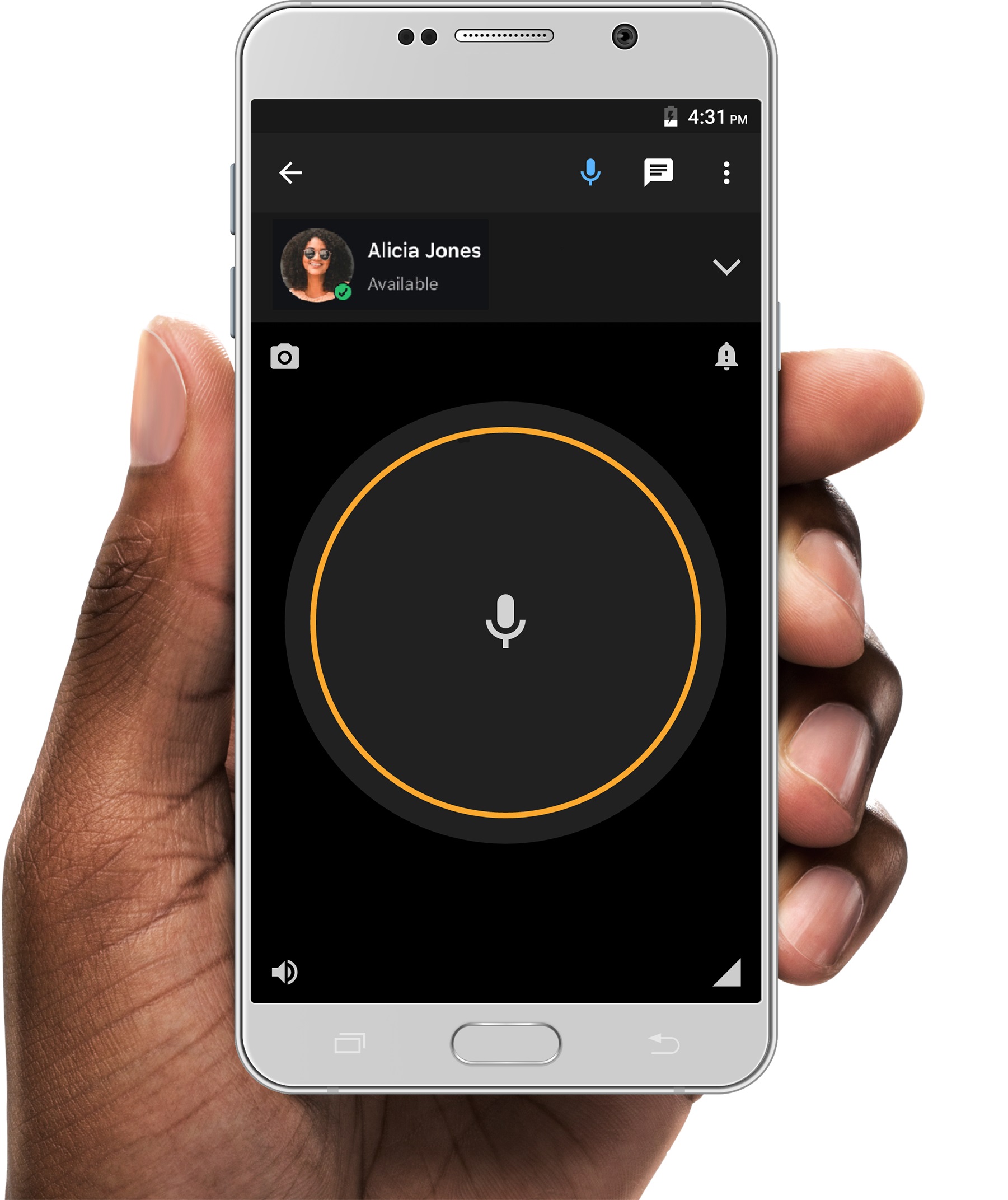 Download the free Zello PushtoTalk app for your Android Device