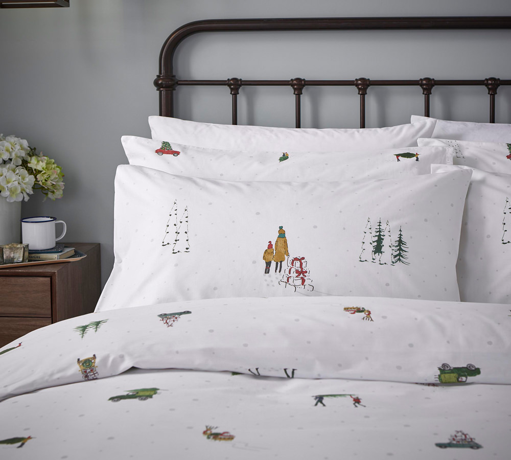 Sophie Allport Home For Christmas Single Bedset • Voisins Department Store