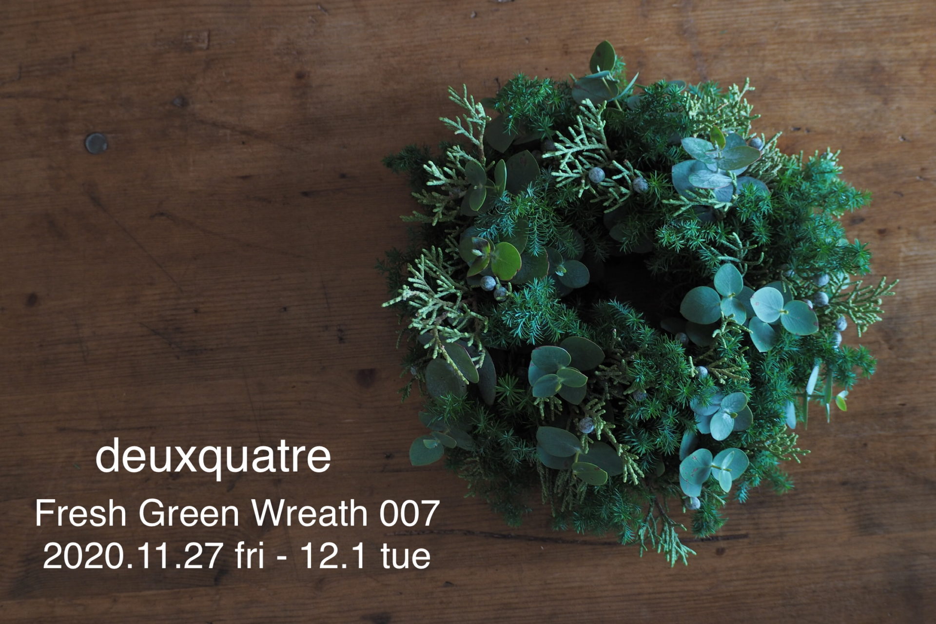 deuxquatre Fresh Green Wreath 007 vokko / ヴォッコ