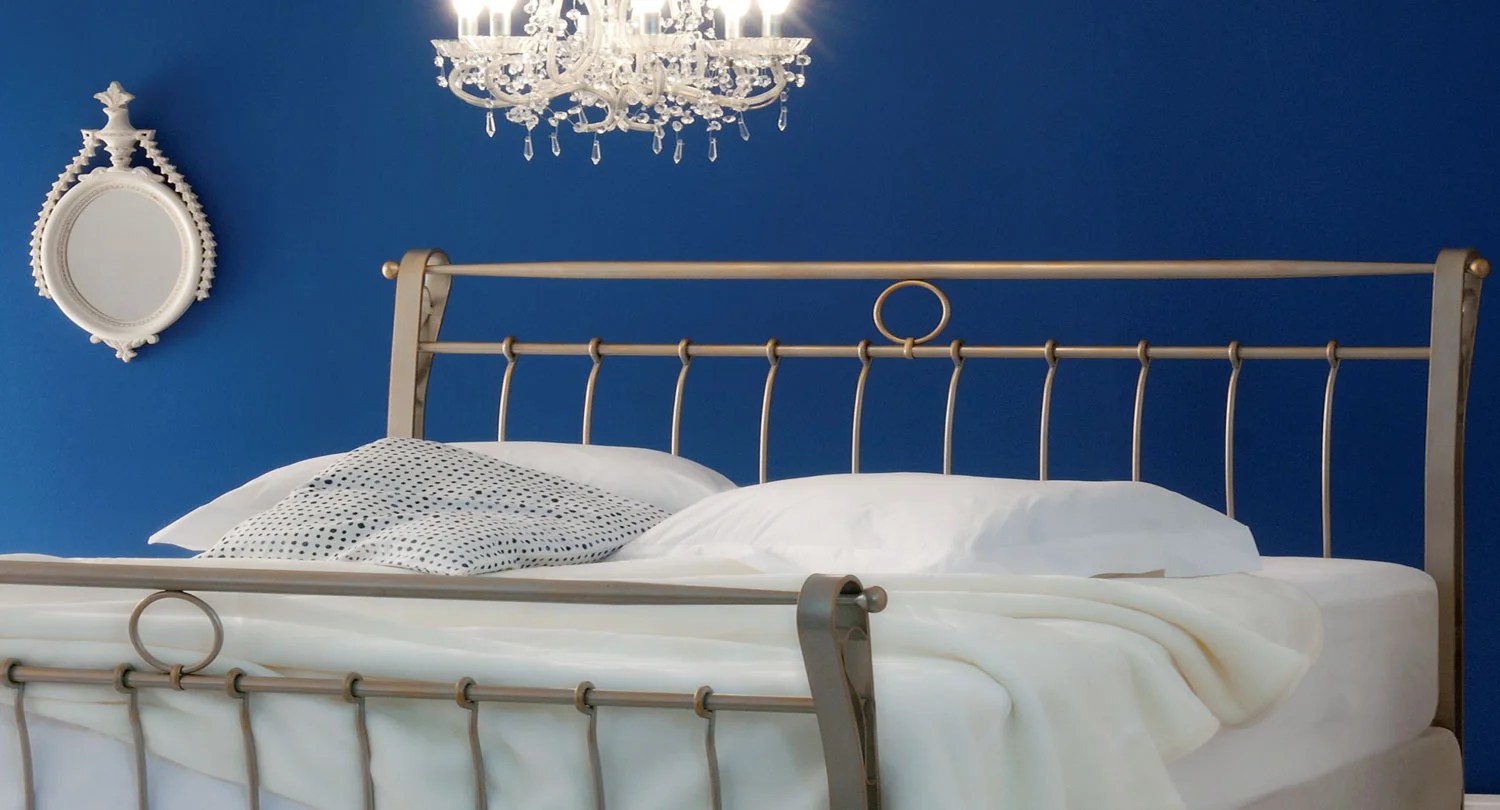 VICTORIA Rod Iron Bed Frame Handmade by Volcano