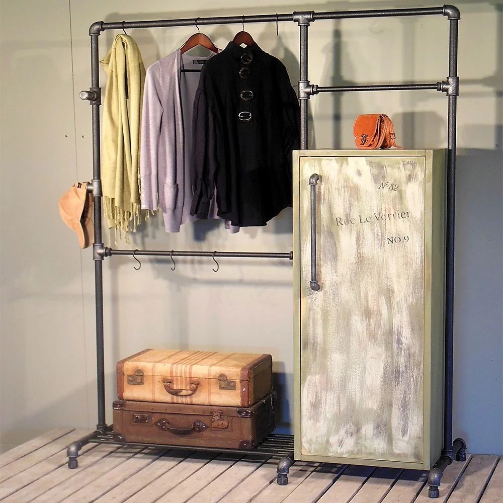 Industrial pipe closet INDUSTRIAL mod.02 VOLCANO