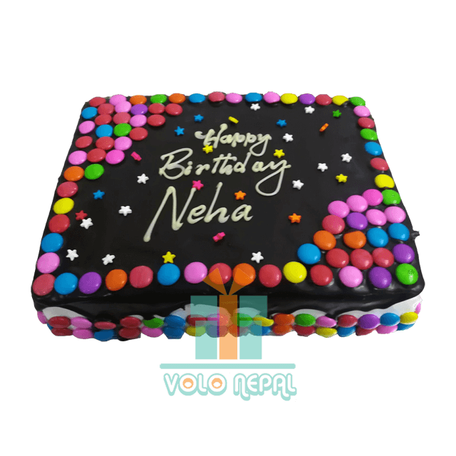 RICH CHOCOLATE CAKE 1 KG (2.2 POUND) BY EUROPEAN BAKERY VoloNepal