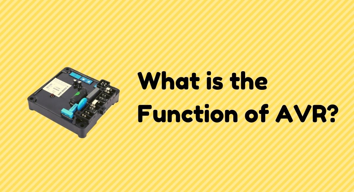 What is the Function of AVR (Automatic Voltage Regulator)? | Voltage Lab