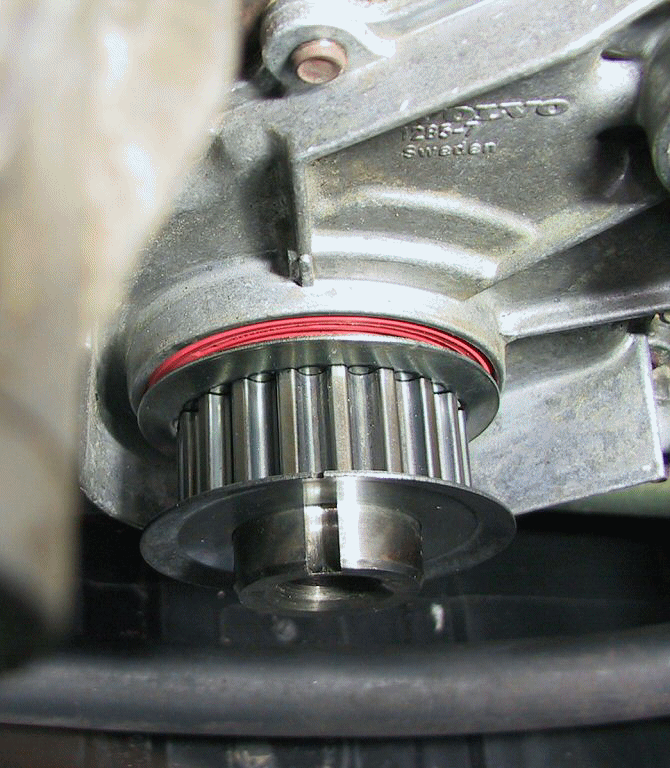 Volvo B230 Engine Timing Belt Alignment Marks