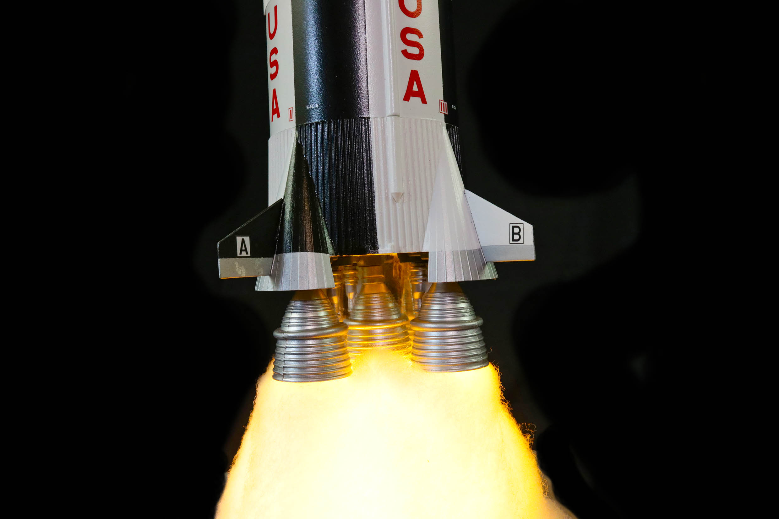 Rockets Lighting Of Christmas Tree 2023 Apollo Saturn V Rocket "Static Lighting Kit" VoodooFX
