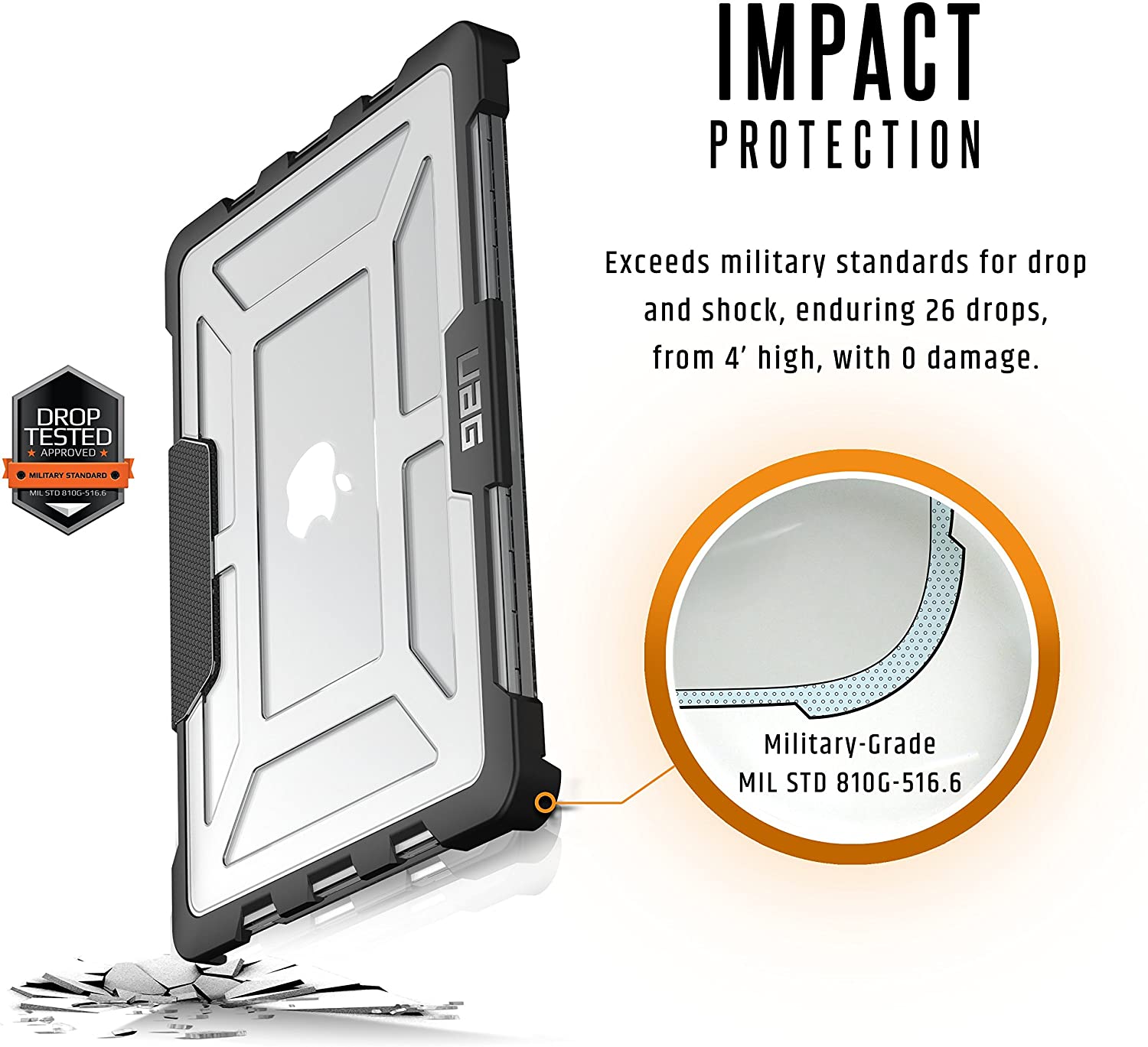 UAG Macbook Pro 13inch Late 20162019 Plasma Case Vortek