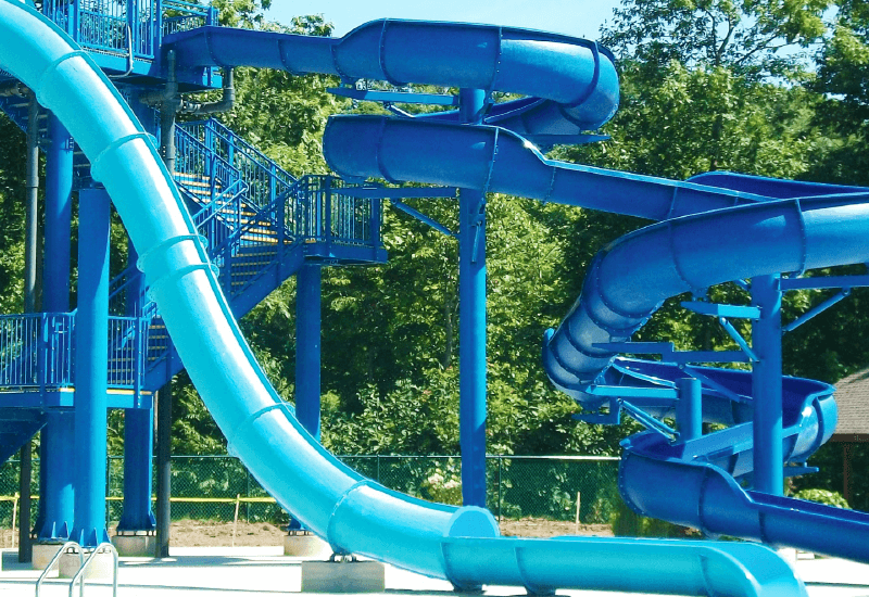 VORTEX Toboggans Aquatiques Glissades d'eau Toboggans Piscine